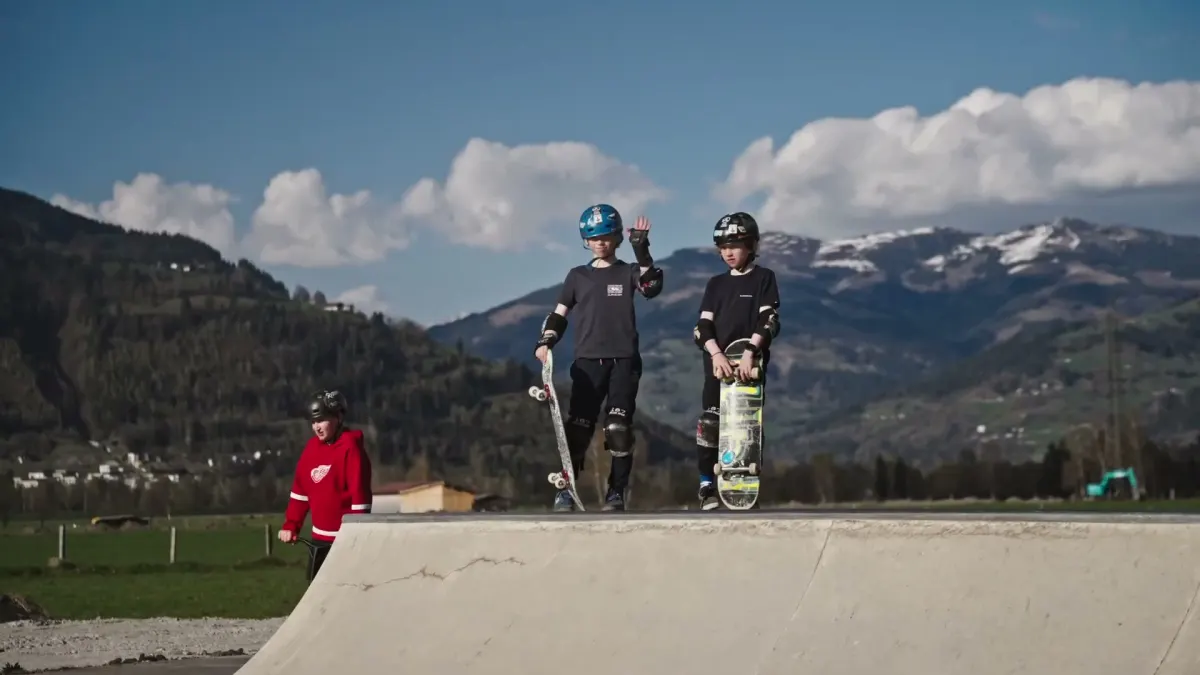 Odpoledne ve skateparku